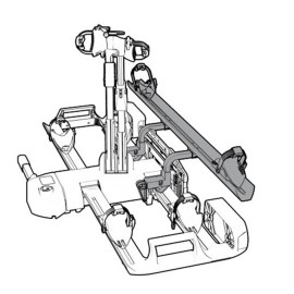 PORTABICI SPINDER TX2 LED